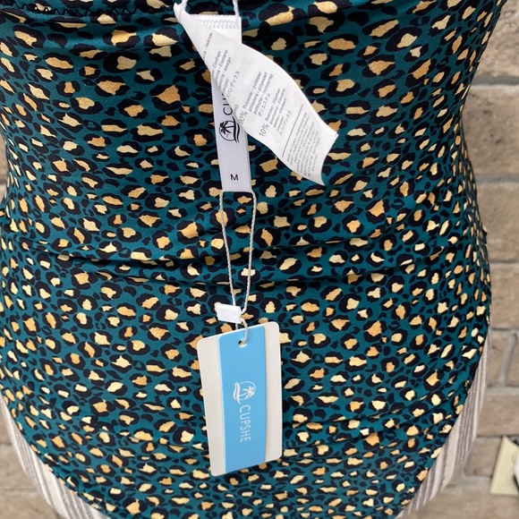 Women’s one piece swimsuit Leopard print, O ring bathing suit - Picture 5 of 5